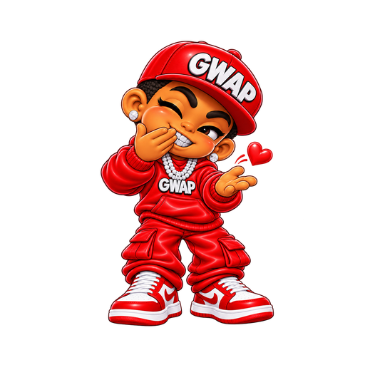 Blowing a Kiss, male Lil Gwapz