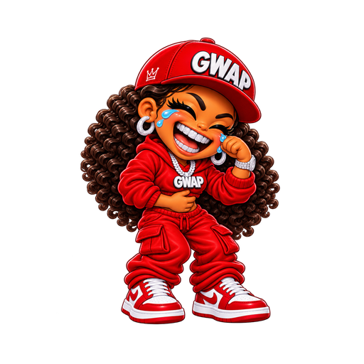Crying Laugh, female Lil Gwapz
