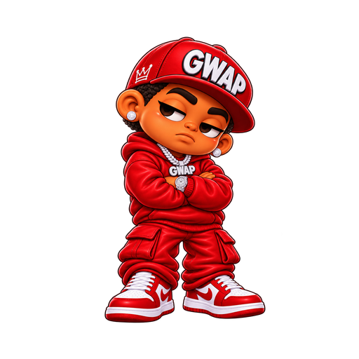 Unimpressed, male Lil Gwapz