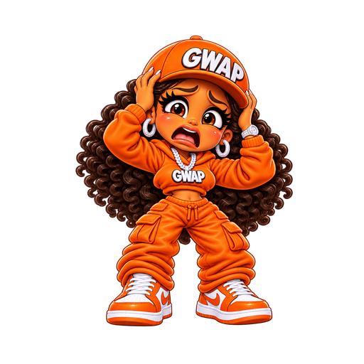 Overwhelmed, female Lil Gwapz