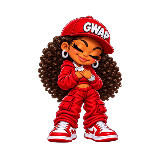 Grateful / Blessed, female Lil Gwapz