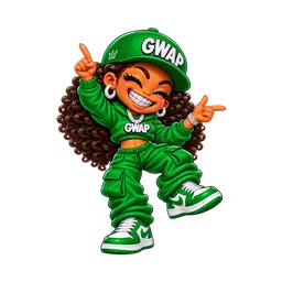 Celebration Dance, female Lil Gwapz
