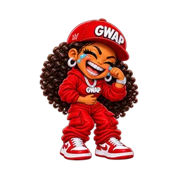 Crying Laugh, female Lil Gwapz