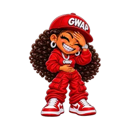 Facepalm Laugh, female Lil Gwapz