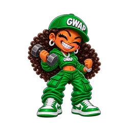 Gym Mode, female Lil Gwapz