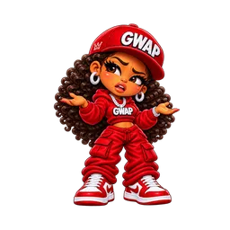 Huh?, female Lil Gwapz