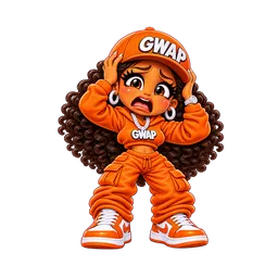 Overwhelmed, female Lil Gwapz