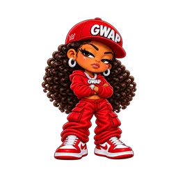 Unimpressed, female Lil Gwapz